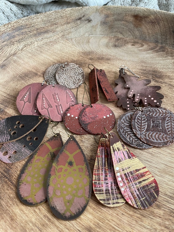 Wholesale 2024 leather earrings