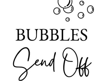 Bubbles Send Off PDF