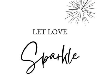 Sparkler Send Off Sign