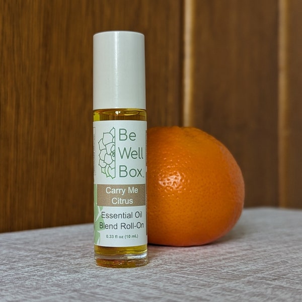 Carry Me Citrus Grief Essential Oil Blend Roll-On | Grief Aromatherapy Self-Care | Bereavement Gift