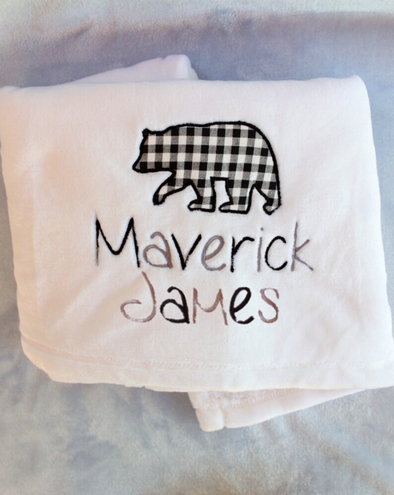 personalized baby boy blankets etsy