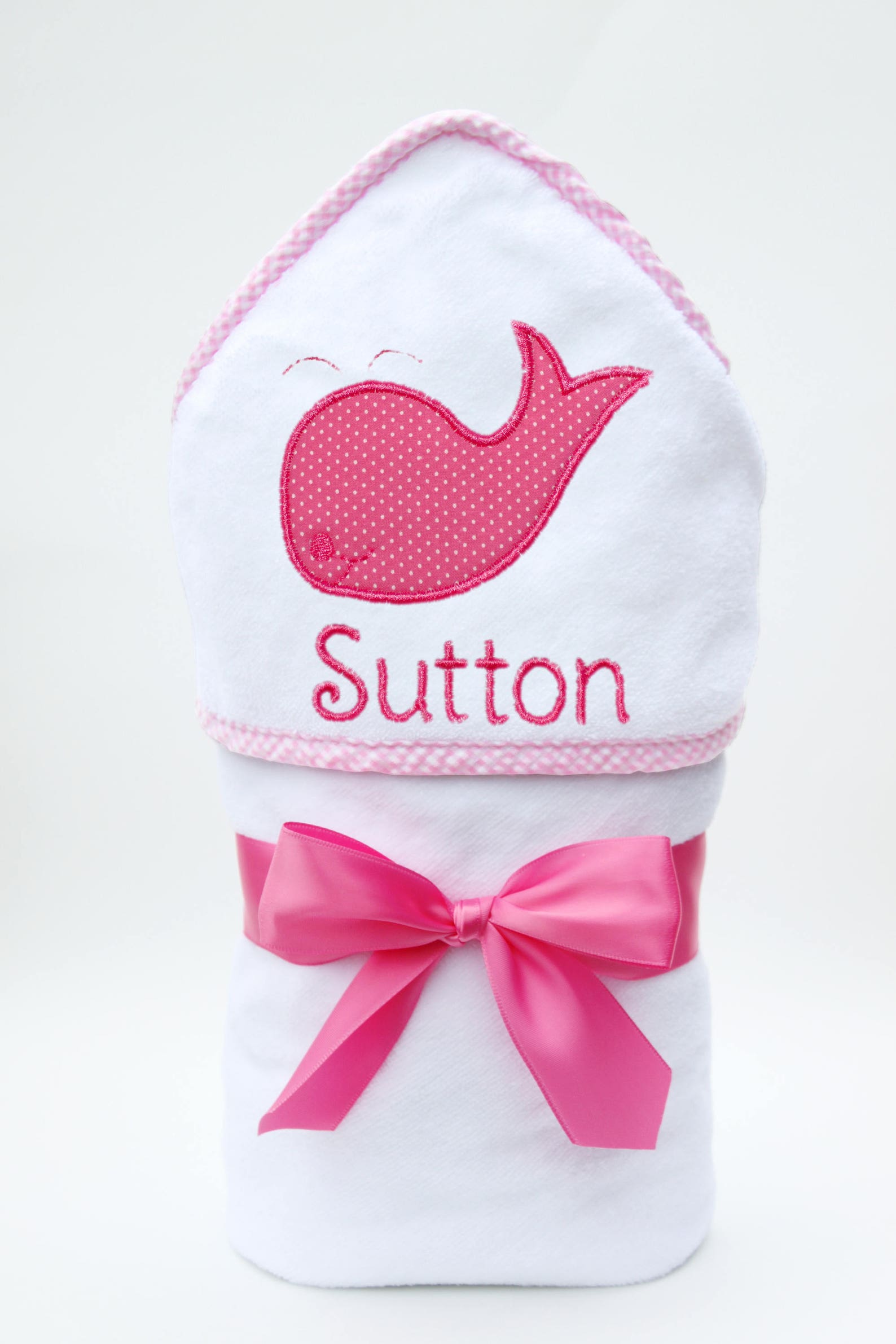 “Mummy Says I’m a Star” Light Blue Baby Hooded Towel main image 1