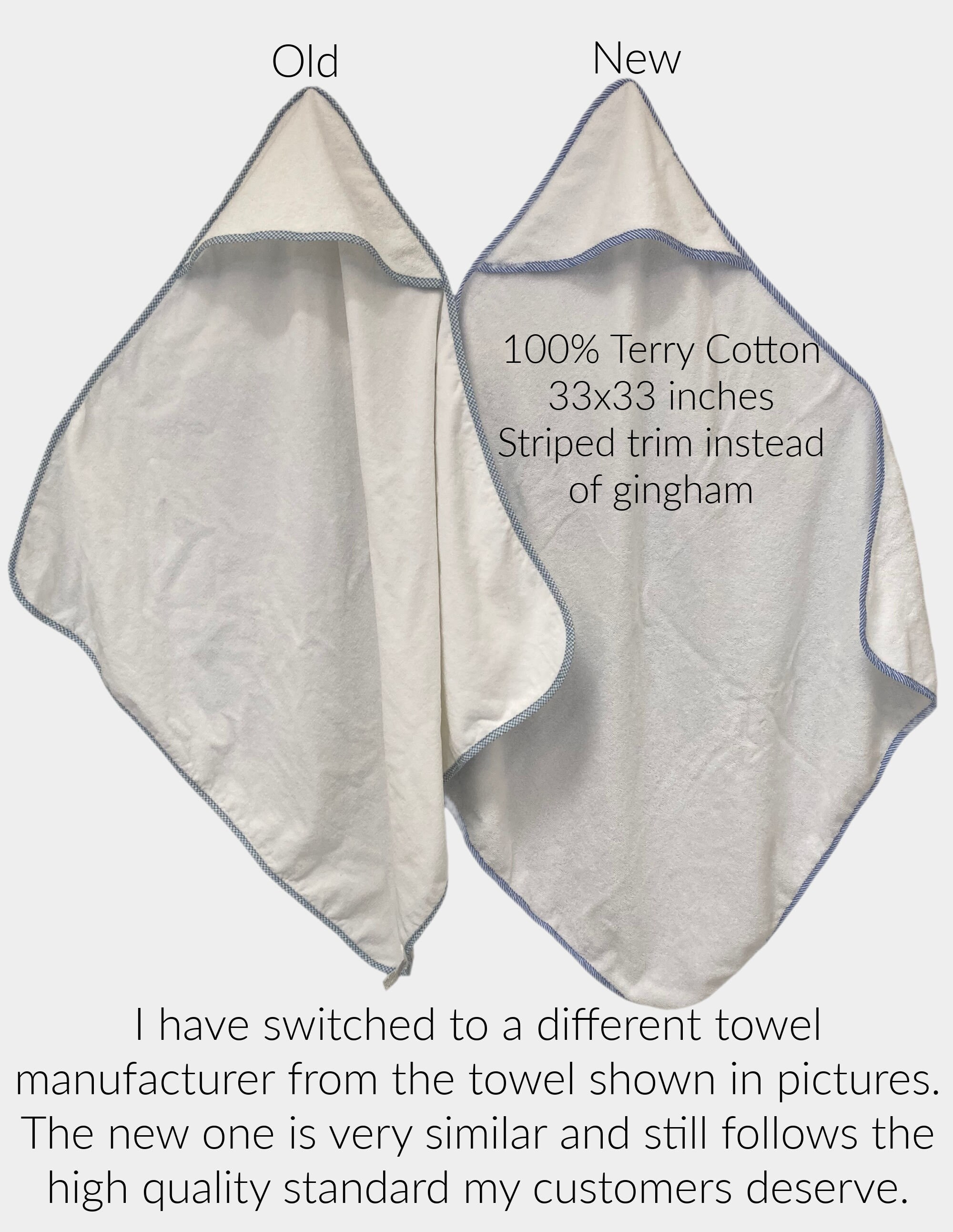 Teddy Bear Baby Hooded Towel - Bear Baby Shower Gift - Baby Bath Set ...