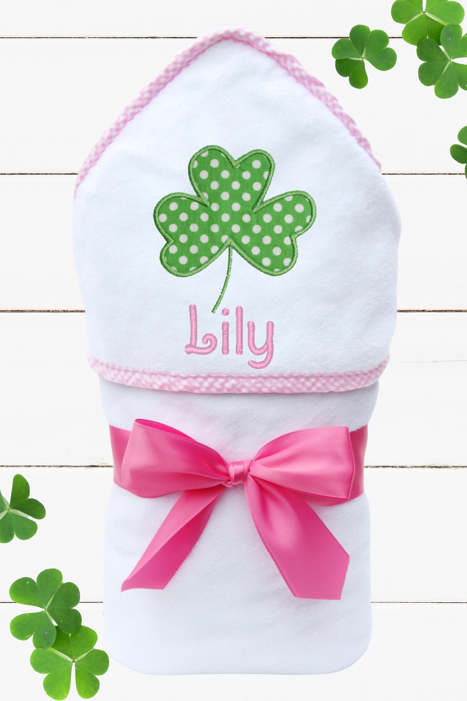 Irish Baby Gift Personalized Baby Towel Monogrammed Hooded Etsy