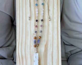 Intuitive Energy Crystal Necklace! Personally made to order!