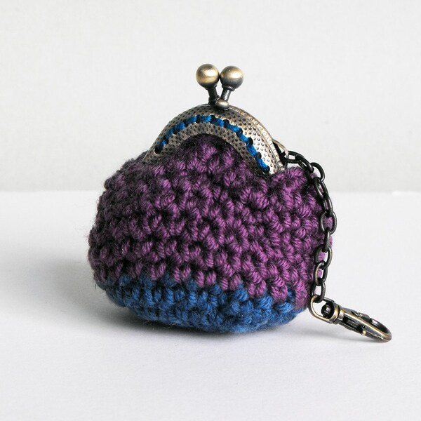 Crochet Charm Purse, eco friendly