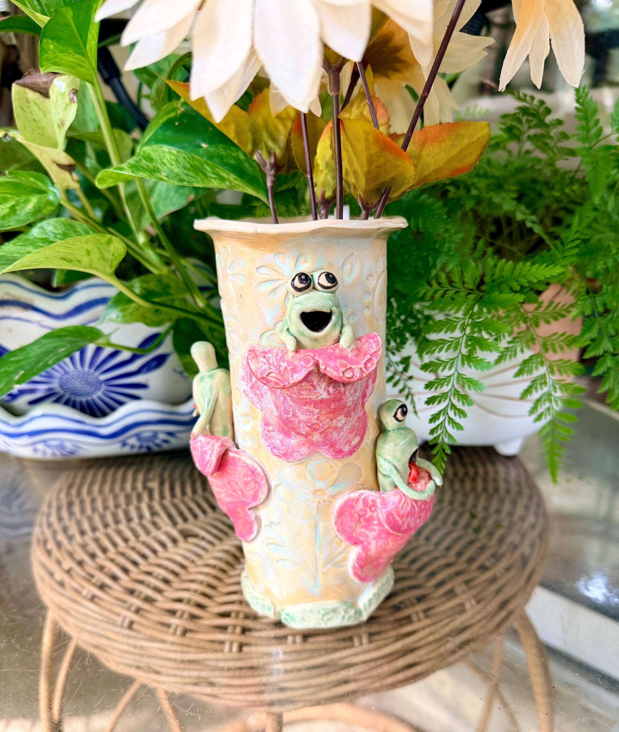 Monster Vase - Etsy