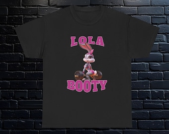 Camiseta Lola Bunny en el gimnasio, chicas, mujer, amigas, regalo, gymrat, lola booty, girl power, fitness, leg day, booty day, hip trust