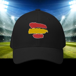 GORRA EUROCOPA ESPAÑA 2024 Fútbol Cap Spain Eurocup 2024 Football Euro2024 Euro24 Gorra Bandera de España Bordado imagen 4