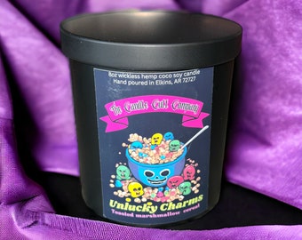 Unlucky charms 8oz wickless candle