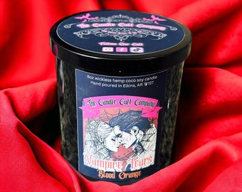 Vampire tears 8oz wickless candle