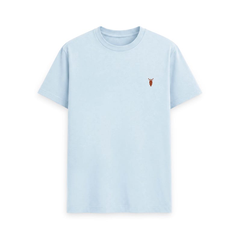 Italienisches Scooter-Sommer-Flair Herren-T-Shirt aus Bio-Baumwolle: Italien-Abenteuer-T-Shirt Bild 10