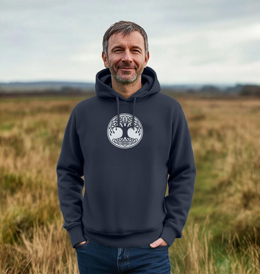 Crawford Modern Tartan Hoodie - Tree Of Life