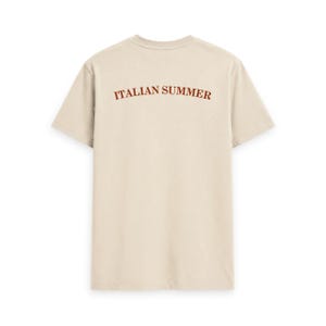 Italienisches Scooter-Sommer-Flair Herren-T-Shirt aus Bio-Baumwolle: Italien-Abenteuer-T-Shirt Bild 11