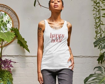 Happy Hour Chaleco / Camiseta sin mangas para mujer - Algodón orgánico