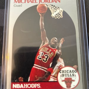 1990 NBA Hoops Michael Jordan #65 Chicago Bulls