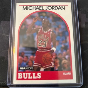 MICHAEL JORDAN 1989-1990 Primeira carta de basquete #200