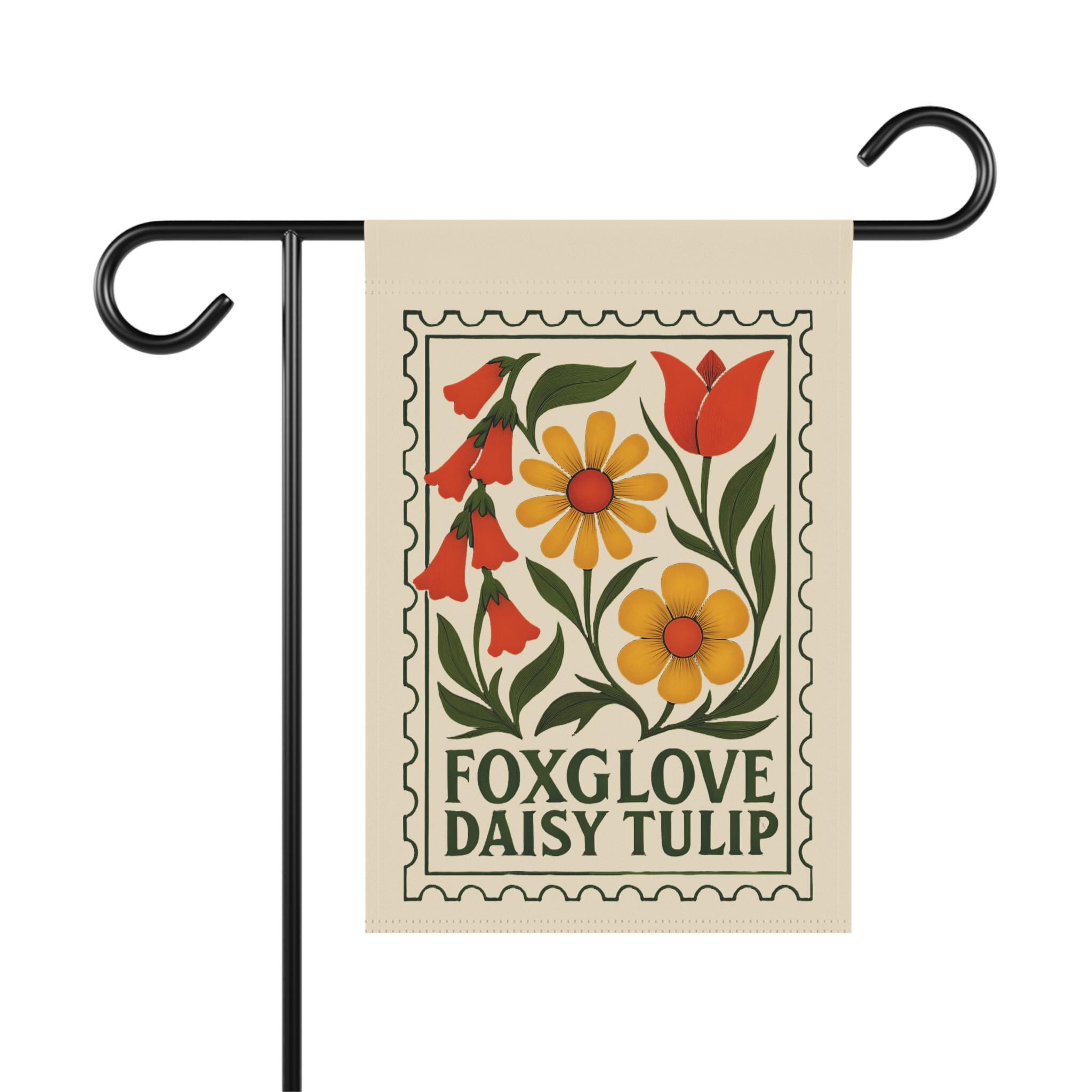 Subtle Anti Trump Garden Flag, FDT Flower Market Flag, Feminist
