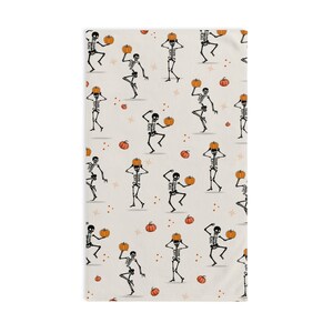 Subtle F*ck Trump Skeleton Hand Towel, Halloween Home Decor, Spooky Trump Towel, Housewarming Gift, Anti Trump, Trump Sucks, FDT Hand Towel image 2