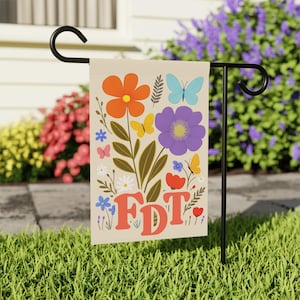 Subtle Anti Trump Garden Flag, Anti Trump, Feminist Gifts, Anti Maga, FDT Garden Flag, Liberal Sign, Anti Trump Sign, Political Garden Flag