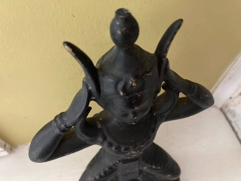vintage bailando Shiva Natraj Estatua Nataraj Nataraja Deidad / Meditación Yoga imagen 9