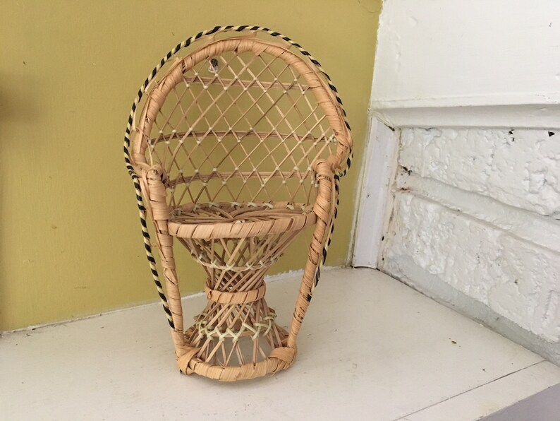 doll peacock chair