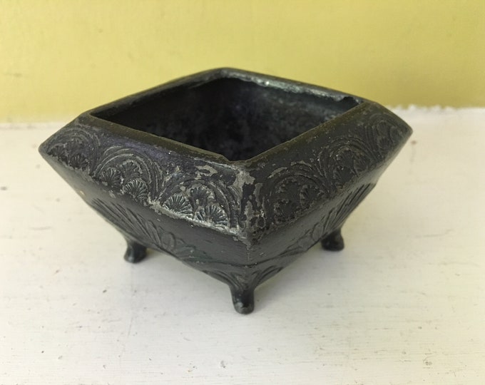 1930's VANTINES Art Deco Incense Burner / Metal / Altar / Etsy