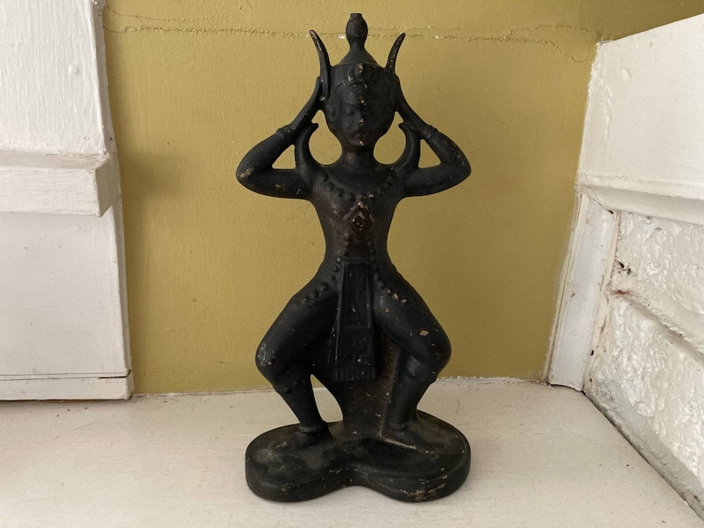 vintage bailando Shiva Natraj Estatua Nataraj Nataraja Deidad / Meditación Yoga imagen 1