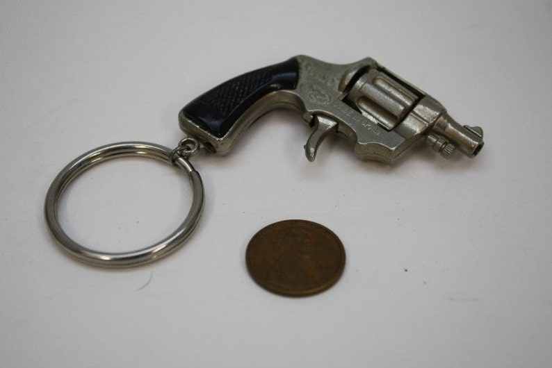 Trueno Redondo Miniature Cap Gun Keychain Diecast Etsy