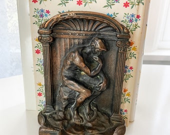 Bronze “The Thinker” Bookends