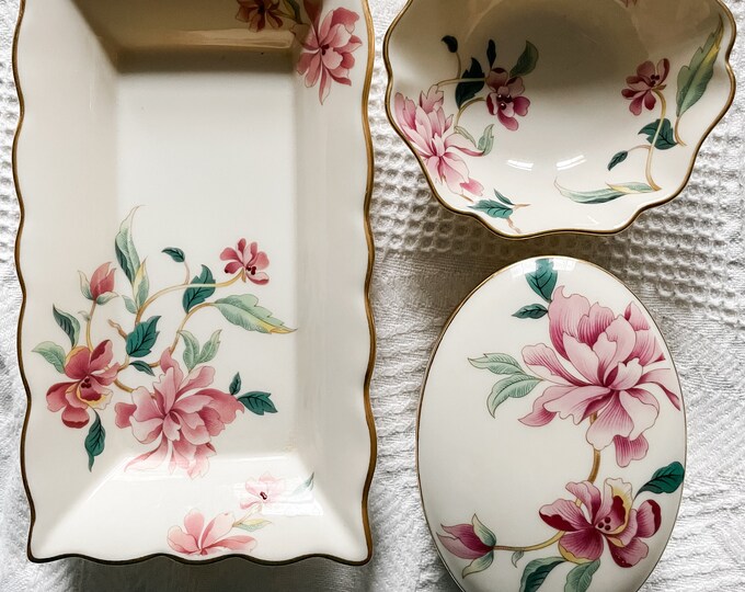 Lenox R86 Collection Lenox Barrington Collection, Tray, Bowl, Trinket Jewelry Box, Collector ...