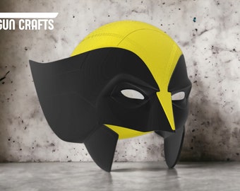 Wolverine Deadpool 3 Máscara 3D Archivos STL - Wolverine Casco Magnético Deadpool 3 Película 3D Imprimir Archivos Stl