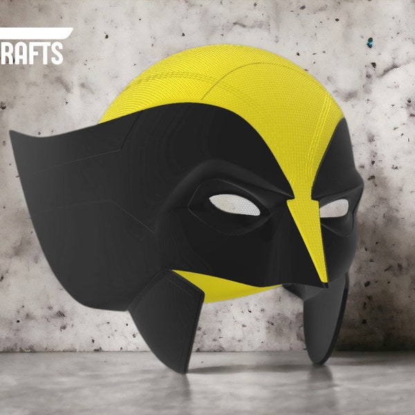 Wolverine Deadpool 3 Mask 3D STL Files - Wolverine Magnetic Helmet Deadpool 3 Movie 3D Print Stl Files