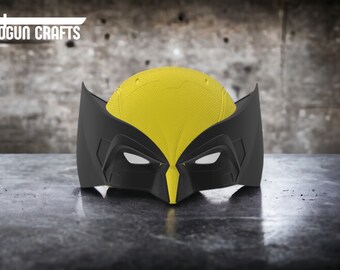 Wolverine Helmet 3D Stl Files - Wolverine Magnetic Helmet 3D Print File STL