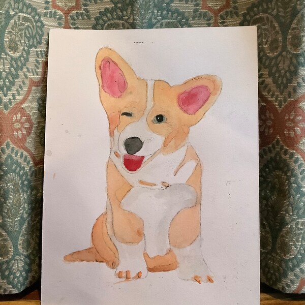 Corgi Pet Portrait