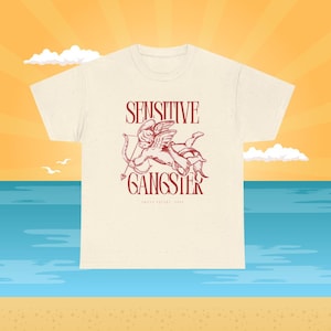 Amaya Papaya Sensitive Gangster Tshirt | Amaya Love Island Top | Amaya Papaya Merch  USA | Reality Tv Gifts