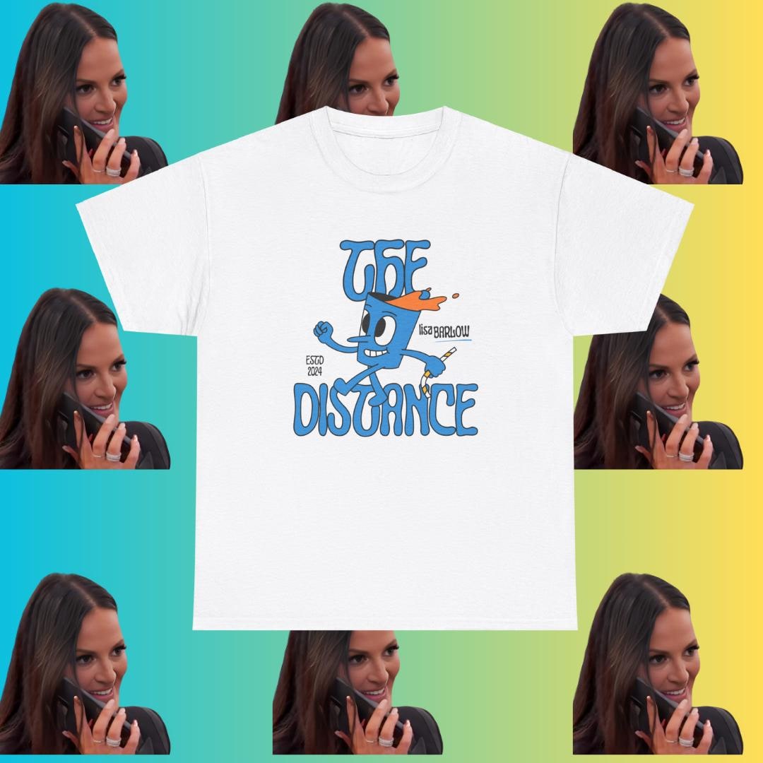 Lisa Barlow the Distance Tshirt | Lisa Barlow RHOSLC Top | RHOSLC Merch ...