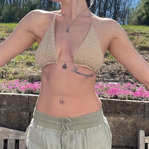 Crochet Bikini Top