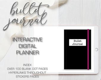 Digital Bullet Journal - Works on Goodnotes on iPad