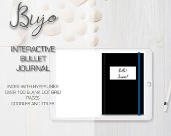 Digital Bullet Journal - Works on Goodnotes on iPad