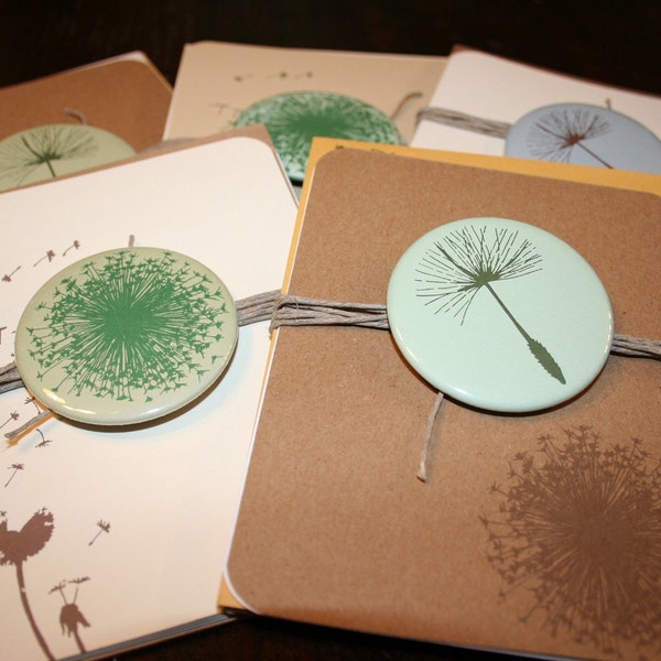 Dandelion Stationery Set