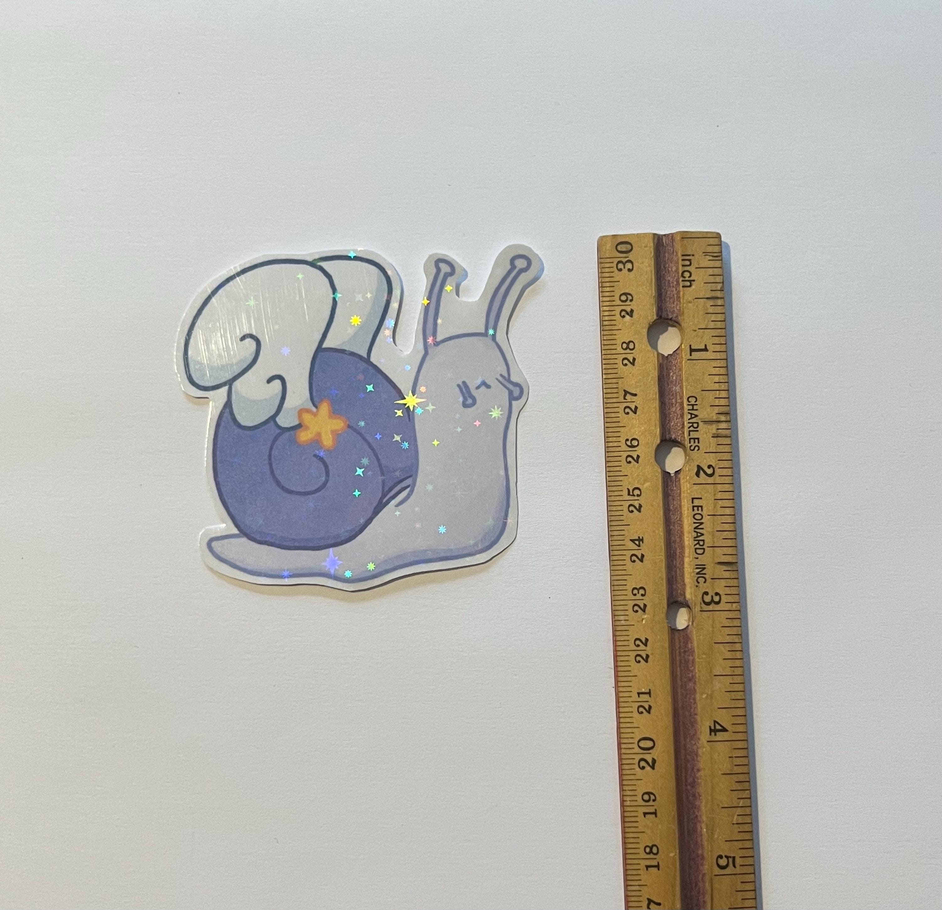 Cute Angelic Snail Sticker - Etsy