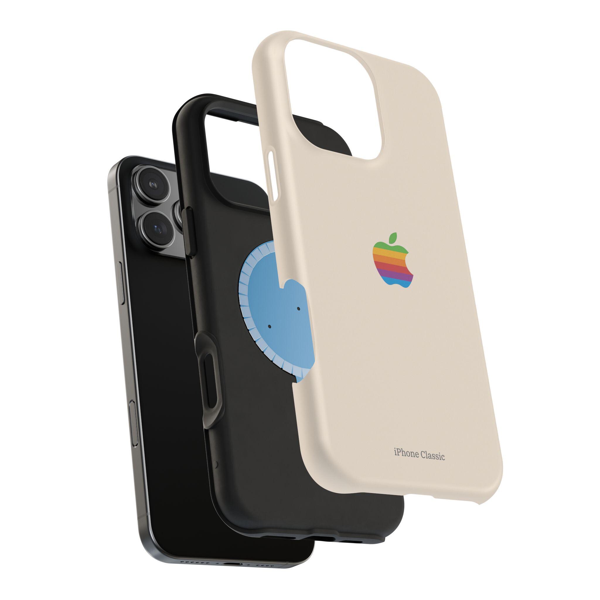 Macintosh Classic Inspired Magnetic Tough Cases for iPhone