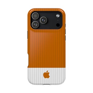 Retro Mac G3 Themed Tangerine MagSafe Tough Cases für iPhone 17, 16, 15, 14, 13