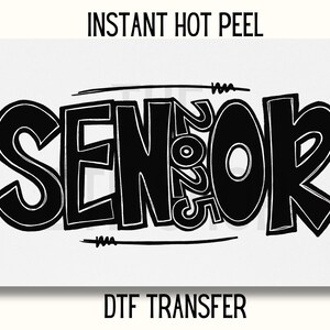 Senior Graduation DTF Transfer, Senior 2025 DTF Transfer Ready to Press, Graduation 2025 DTF, Class of 2025 Dtf Transfer,  Uv Dtf Sticker