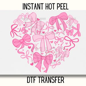 Coquette de transfert DTF de la Saint-Valentin Transfert DTF de la Saint-Valentin prêt à presser