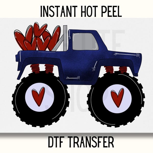 Pegatinas DTF UV para Monster Truck, calcomanías DTF para niños, calcomanías DTF para niños, calcomanías DTF para niños, calcomanías DTF para niños