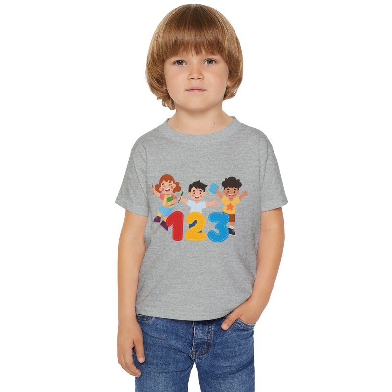 T-shirt da bambino in cotone pesante™ immagine 6