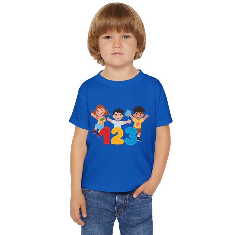 T-shirt da bambino in cotone pesante™ immagine 1