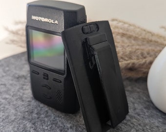 Pager Motorola TPG2200 Akkudeckel mit Clip, Pipser, digitale Alarmierung BOS